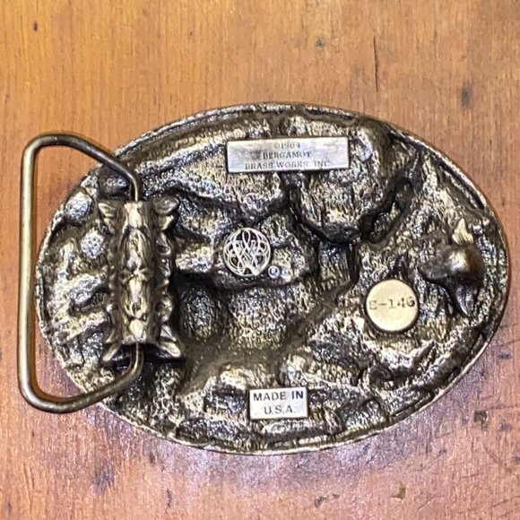 Bergamot Brass Works Vintage Belt Buckle - Picture 8 of 11